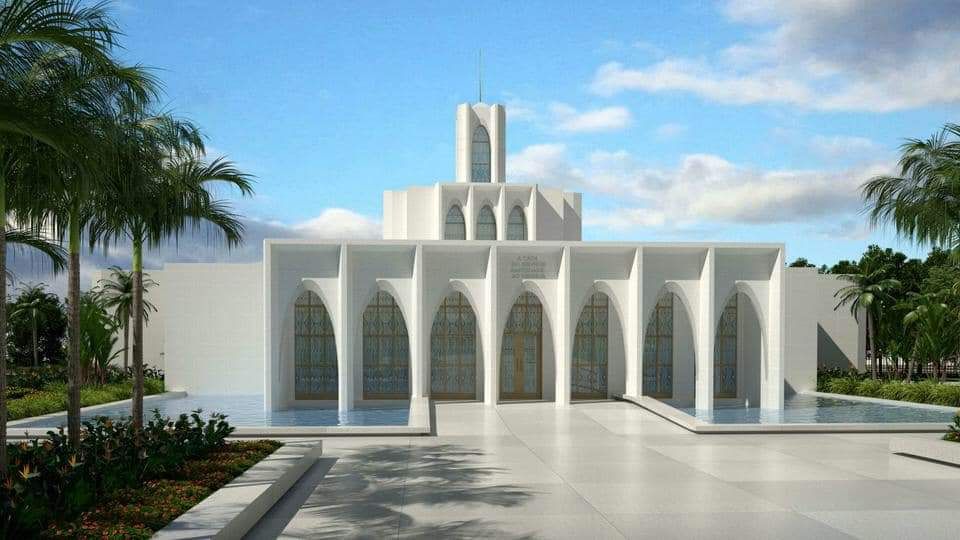 Casa aberta - Templo de Brasília Brasil